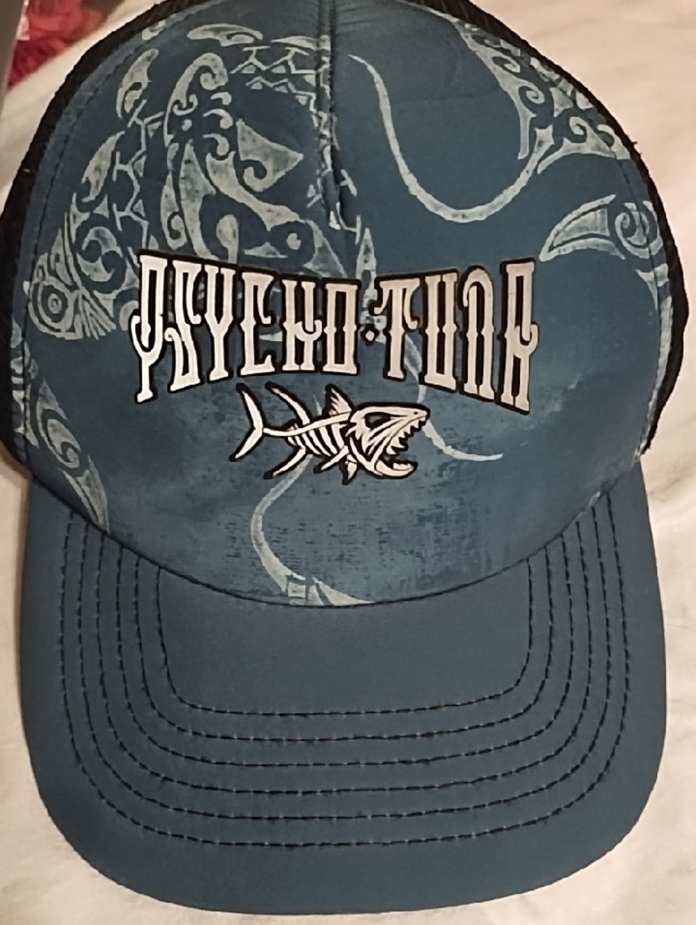 Psycho Tuna Graphic Mesh Trucker/ Baseball Cap